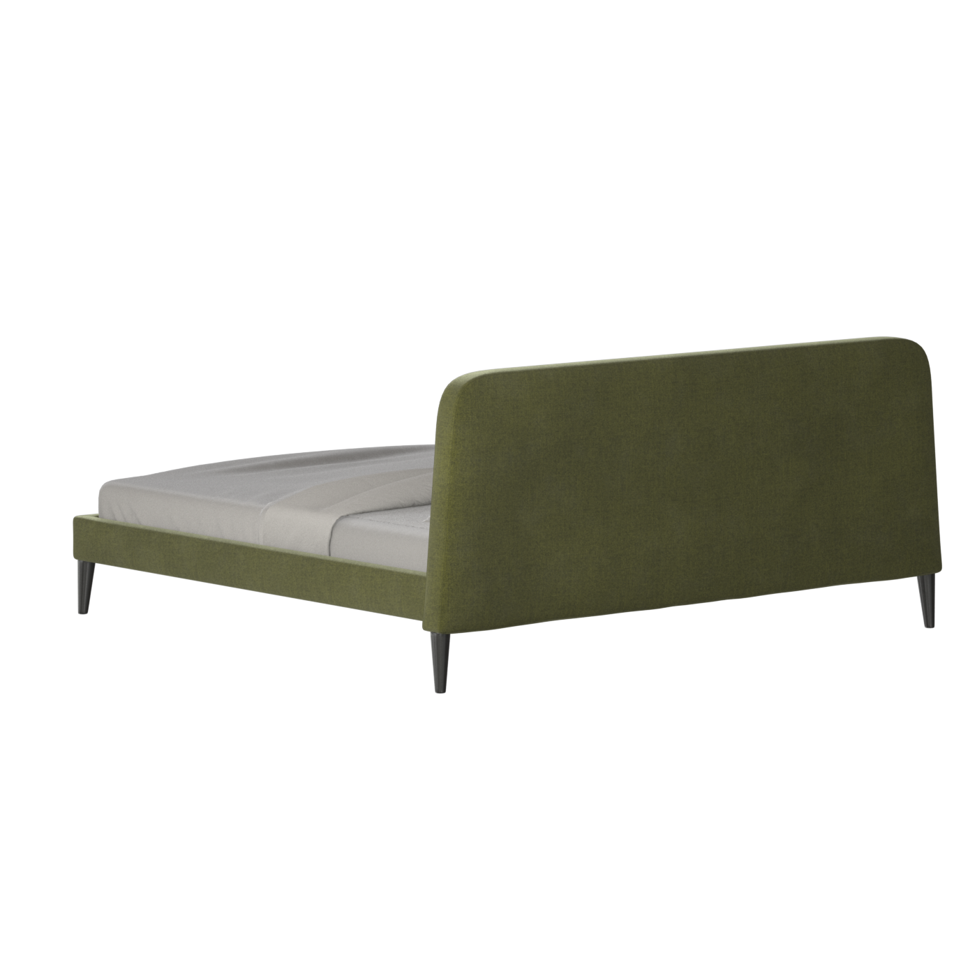 Selma Double Bed with Deep Vertical Tufting