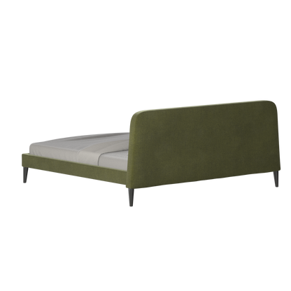 Selma Double Bed with Deep Vertical Tufting