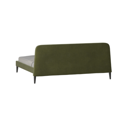 Selma Double Bed with Deep Vertical Tufting