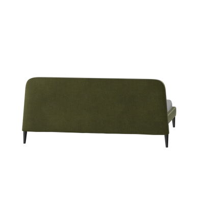 Selma Double Bed with Deep Vertical Tufting