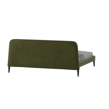 Selma Double Bed with Deep Vertical Tufting