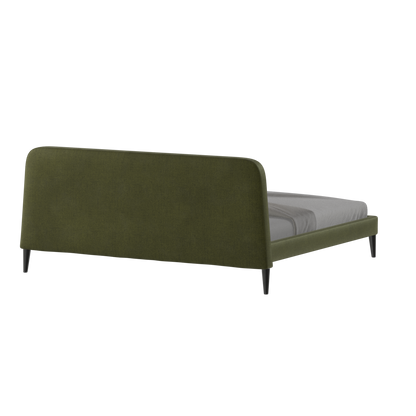 Selma Double Bed with Deep Vertical Tufting