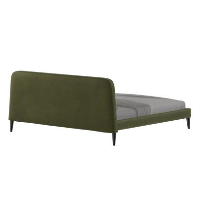 Selma Double Bed with Deep Vertical Tufting