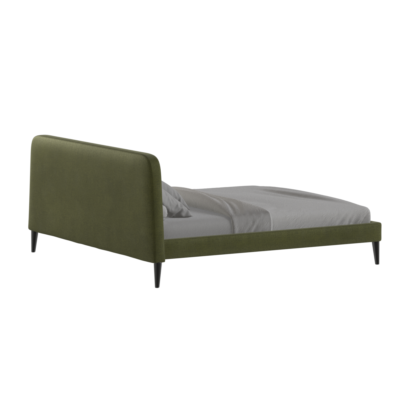 Selma Double Bed with Deep Vertical Tufting