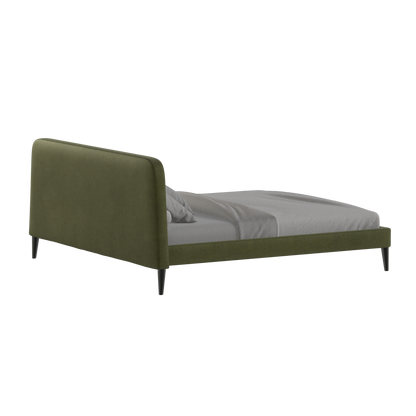 Selma Double Bed with Deep Vertical Tufting