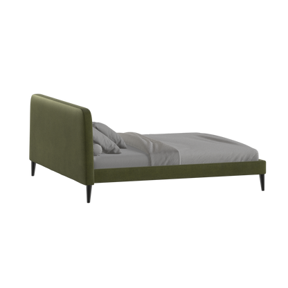 Selma Double Bed with Deep Vertical Tufting