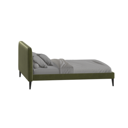 Selma Double Bed with Deep Vertical Tufting