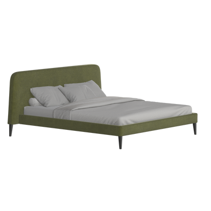 Selma Double Bed with Deep Vertical Tufting