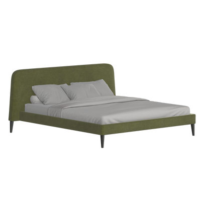 Selma Double Bed with Deep Vertical Tufting