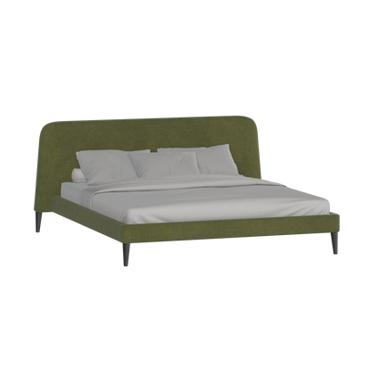 Selma Double Bed with Deep Vertical Tufting