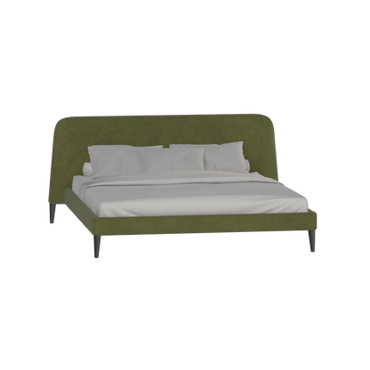 Selma Double Bed with Deep Vertical Tufting