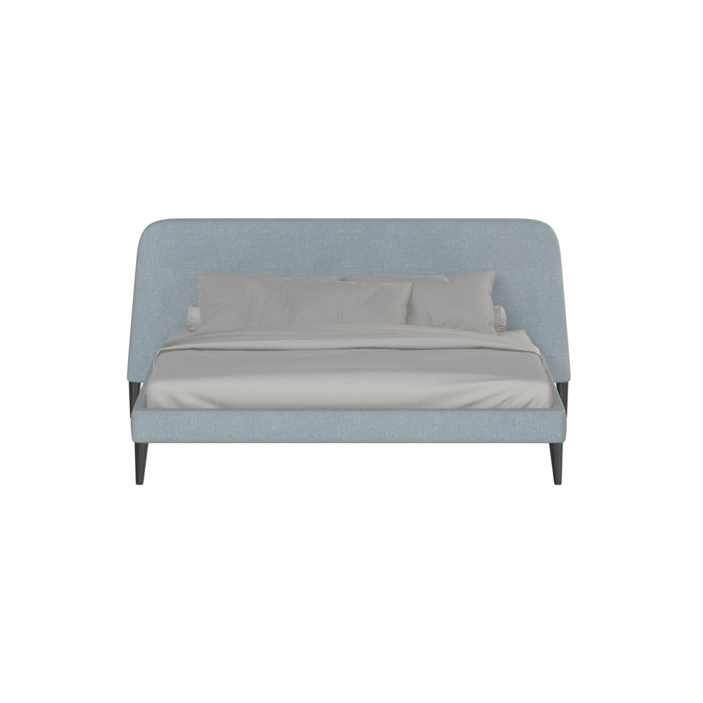 Selma Double Bed with Deep Vertical Tufting