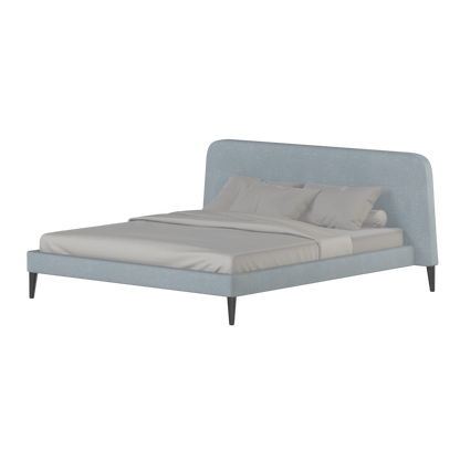 Selma Double Bed with Deep Vertical Tufting