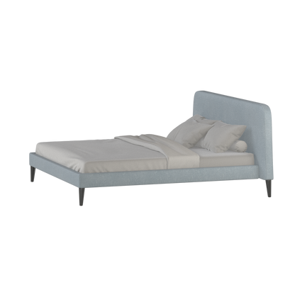 Selma Double Bed with Deep Vertical Tufting