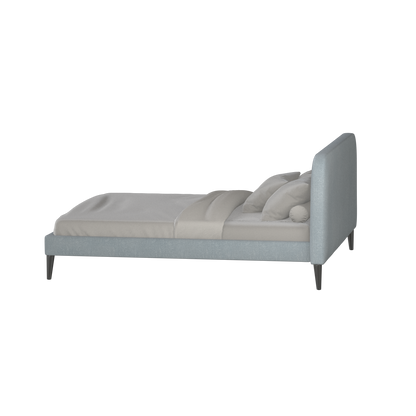 Selma Double Bed with Deep Vertical Tufting