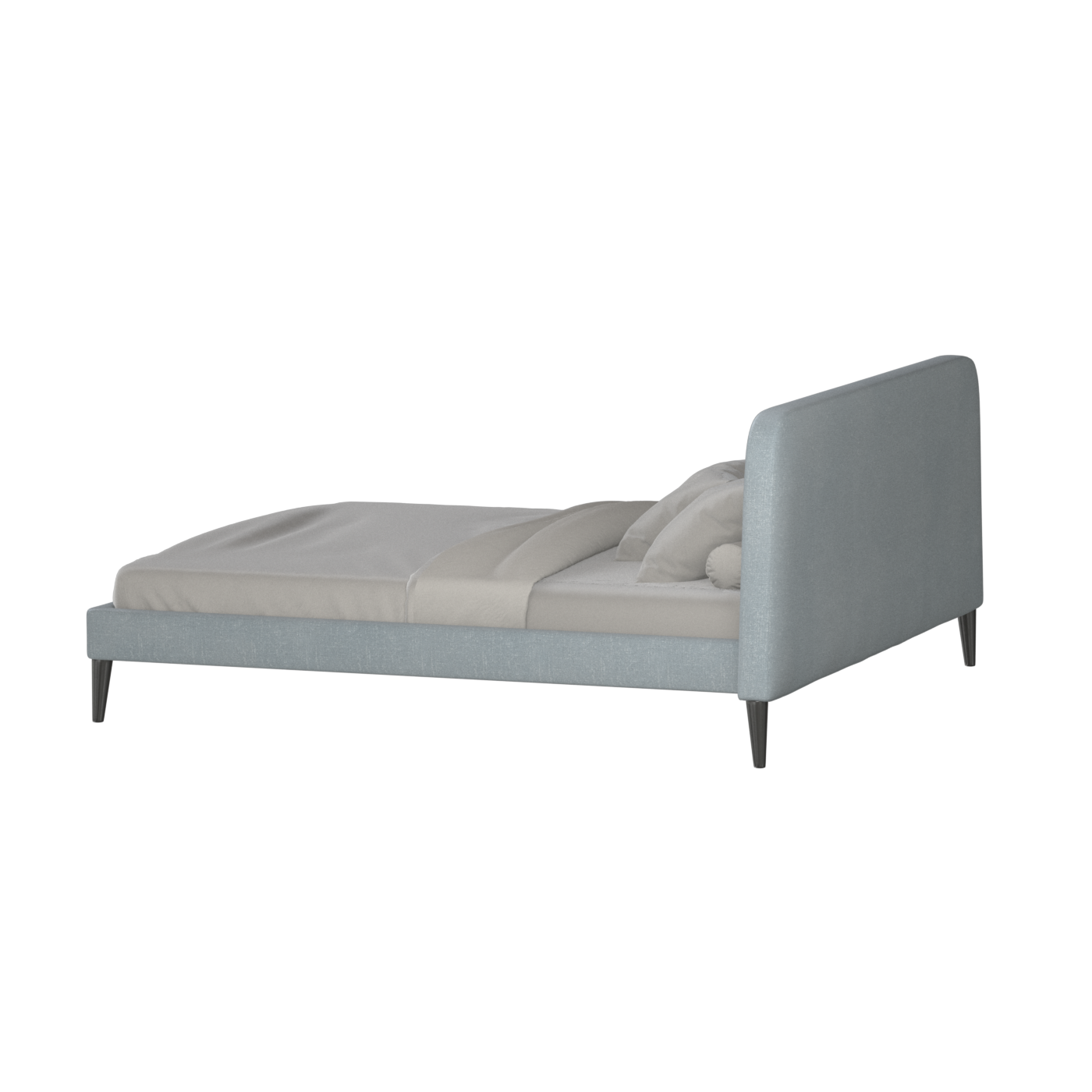 Selma Double Bed with Deep Vertical Tufting