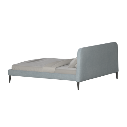 Selma Double Bed with Deep Vertical Tufting