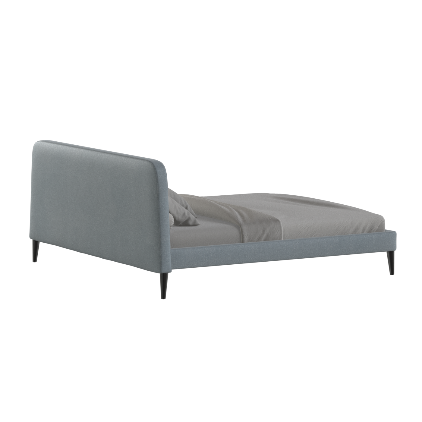 Selma Double Bed with Deep Vertical Tufting