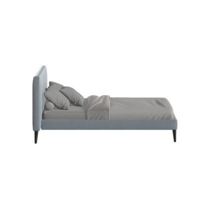 Selma Double Bed with Deep Vertical Tufting