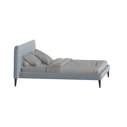 Selma Double Bed with Deep Vertical Tufting