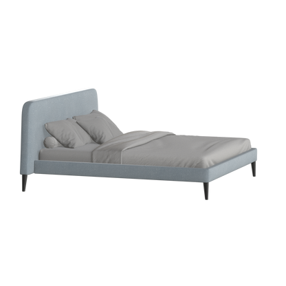 Selma Double Bed with Deep Vertical Tufting
