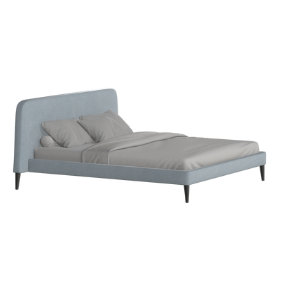 Selma Double Bed with Deep Vertical Tufting