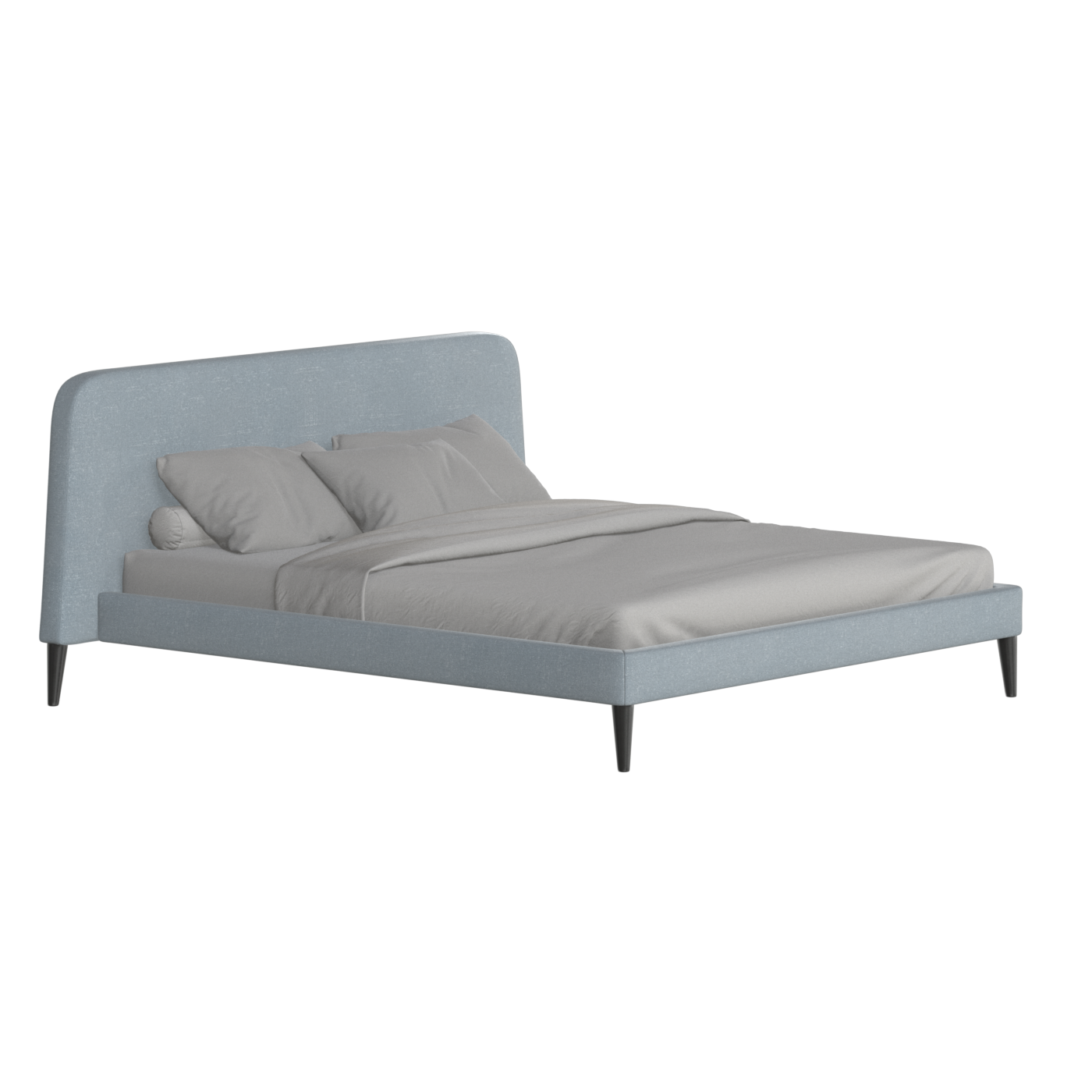 Selma Double Bed with Deep Vertical Tufting