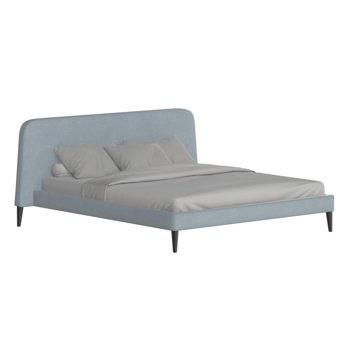 Selma Double Bed with Deep Vertical Tufting