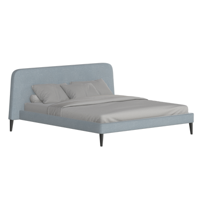 Selma Double Bed with Deep Vertical Tufting