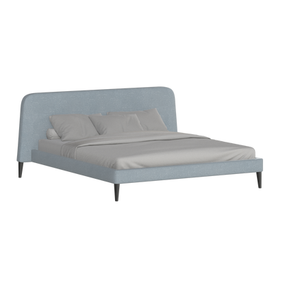 Selma Double Bed with Deep Vertical Tufting