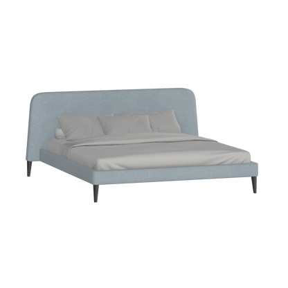 Selma Double Bed with Deep Vertical Tufting