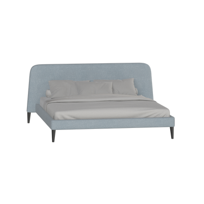 Selma Double Bed with Deep Vertical Tufting