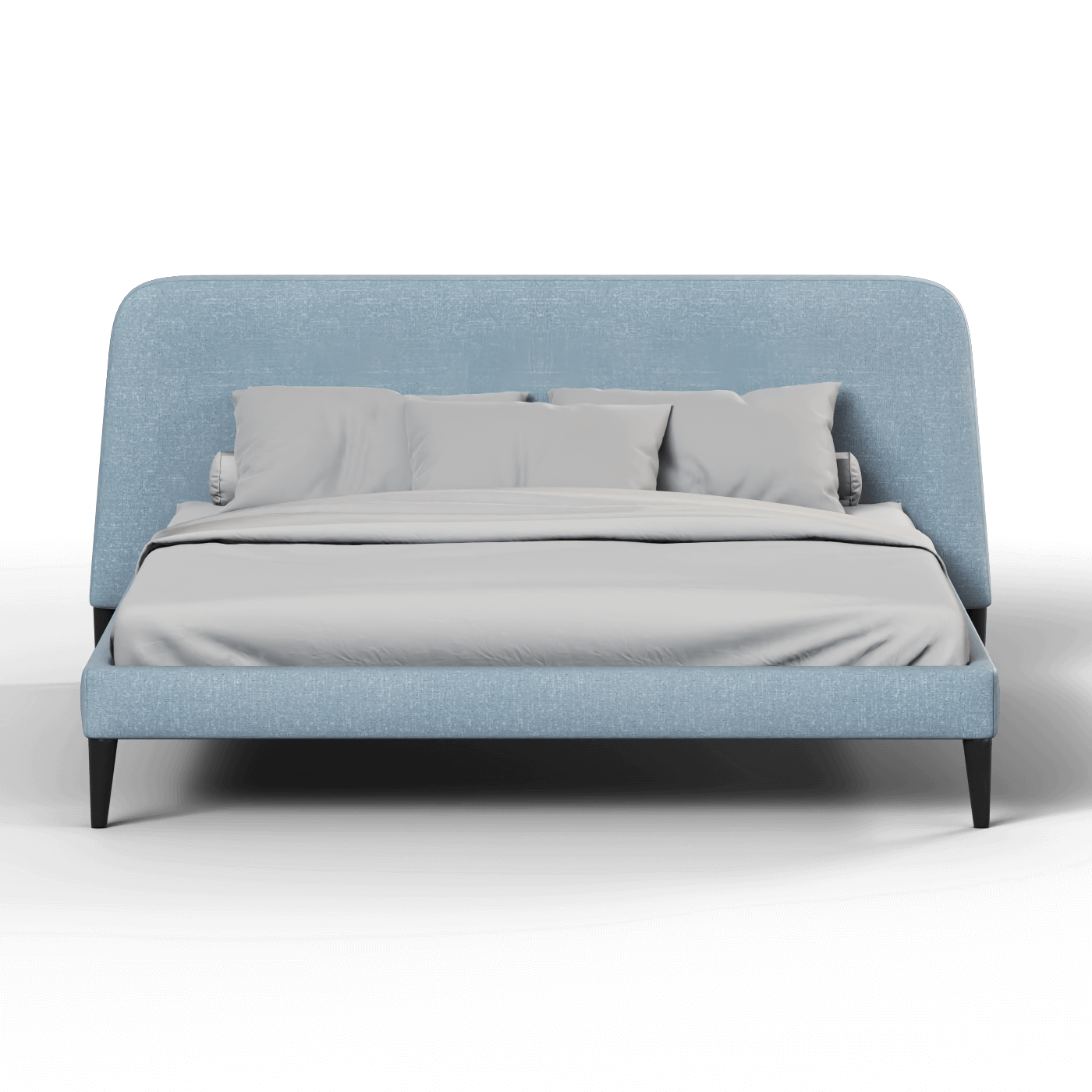 Selma Double Bed with Deep Vertical Tufting