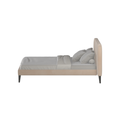Selma Double Bed with Deep Vertical Tufting