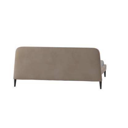 Selma Double Bed with Deep Vertical Tufting