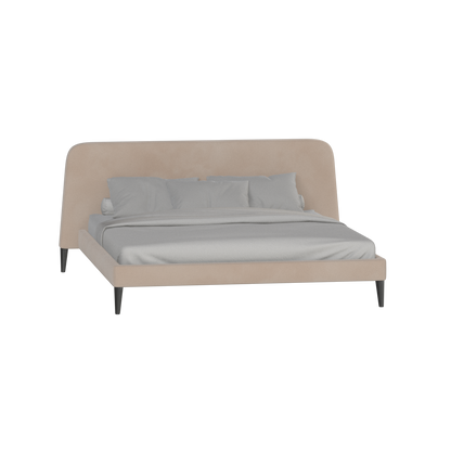 Selma Double Bed with Deep Vertical Tufting