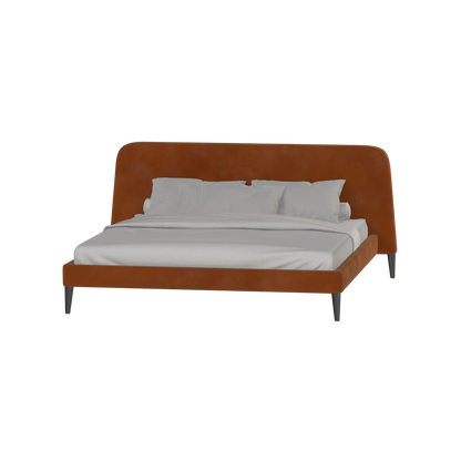 Selma Double Bed with Deep Vertical Tufting