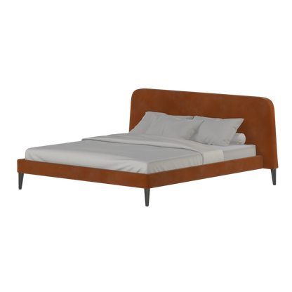 Selma Double Bed with Deep Vertical Tufting