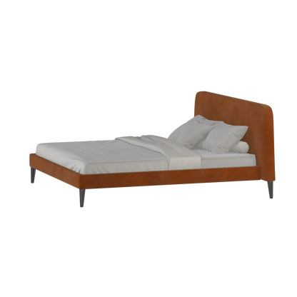 Selma Double Bed with Deep Vertical Tufting