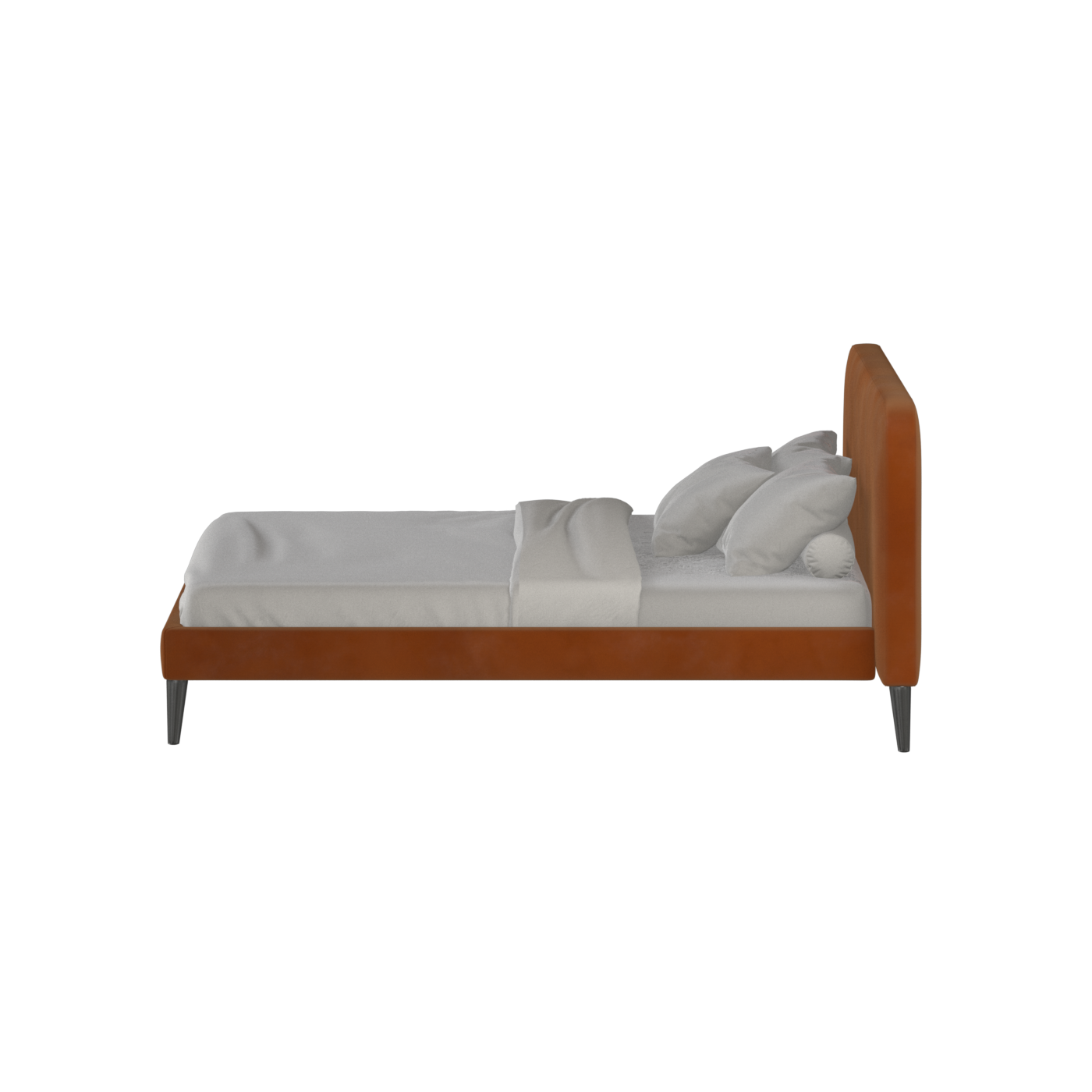 Selma Double Bed with Deep Vertical Tufting