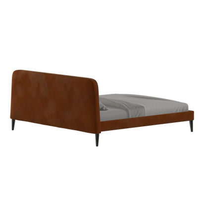 Selma Double Bed with Deep Vertical Tufting
