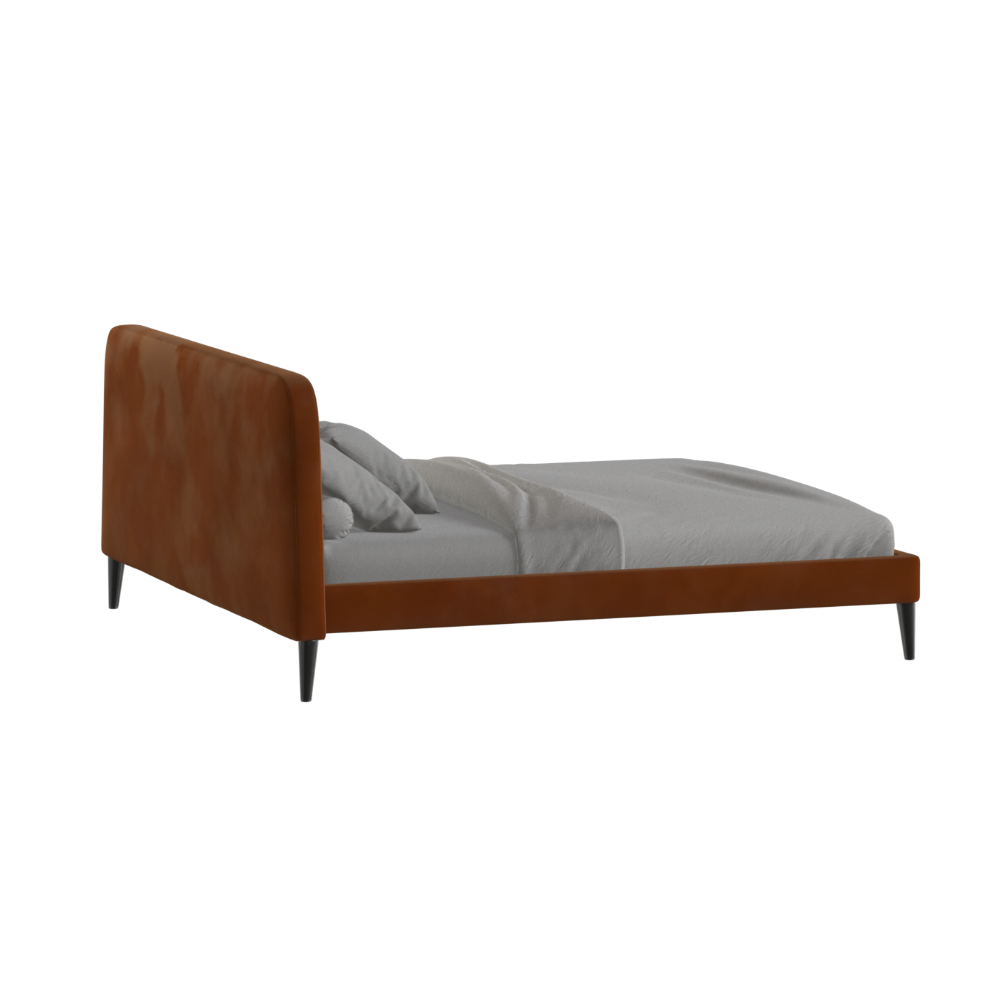 Selma Double Bed with Deep Vertical Tufting