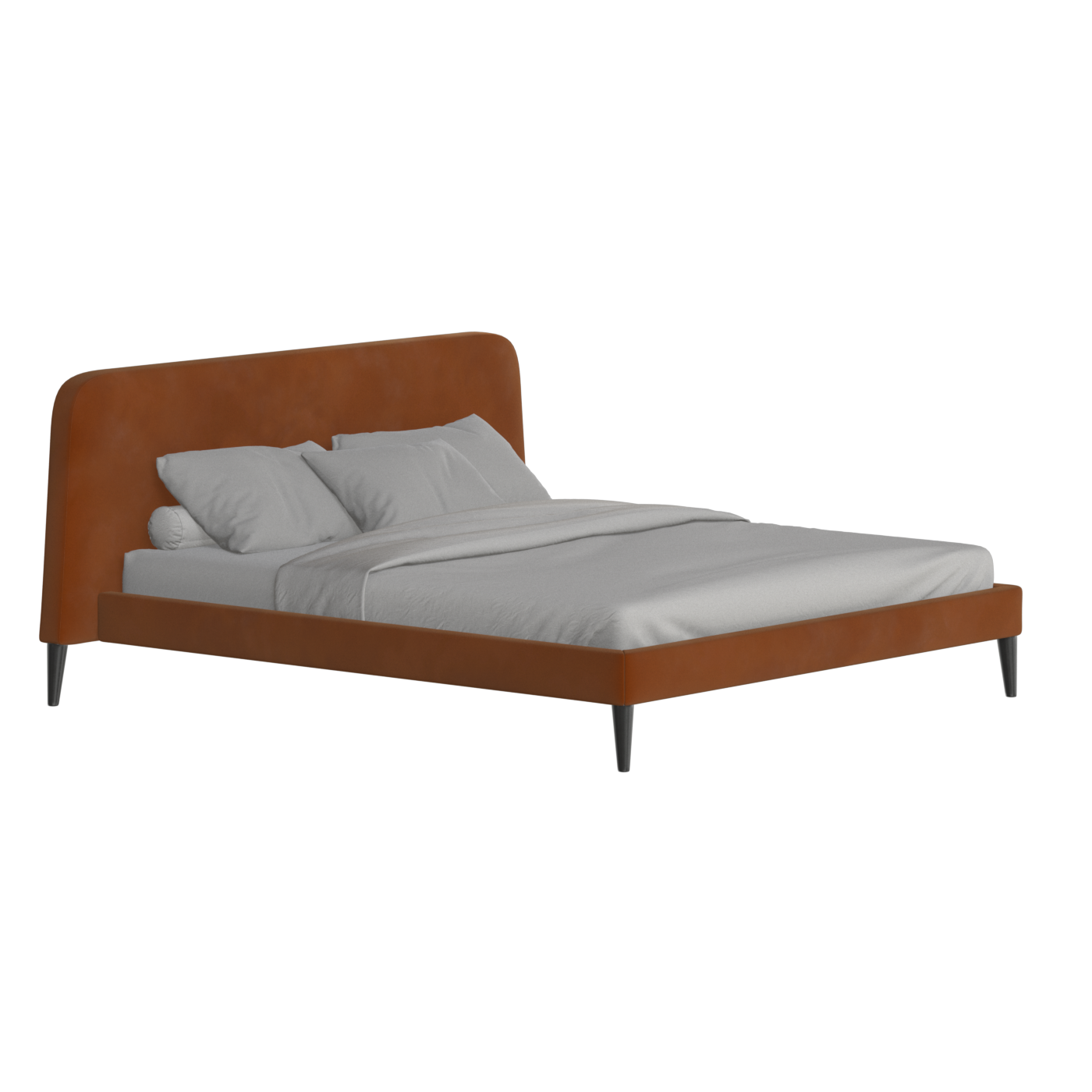 Selma Double Bed with Deep Vertical Tufting