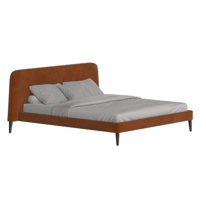 Selma Double Bed with Deep Vertical Tufting