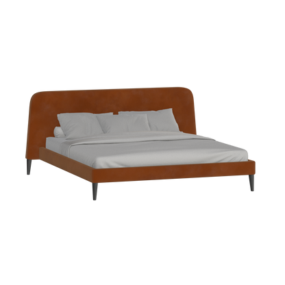 Selma Double Bed with Deep Vertical Tufting