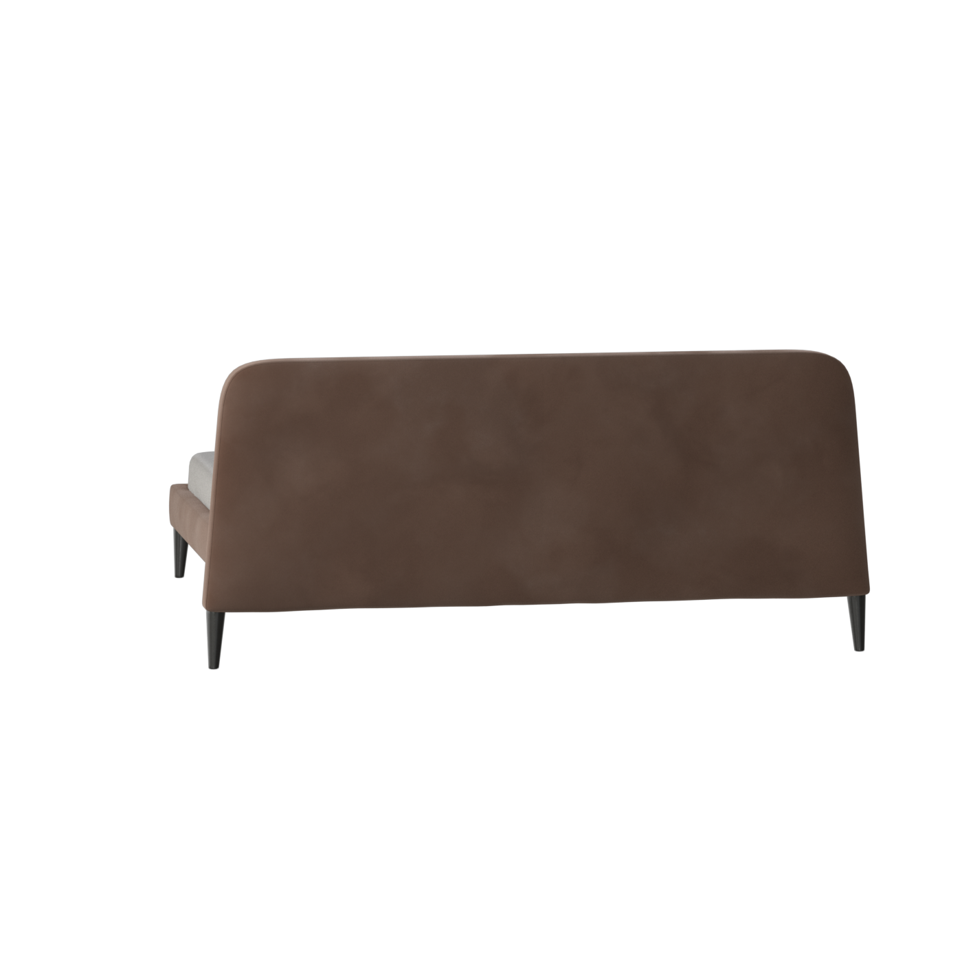 Lit double Selma avec capitonnage vertical profond