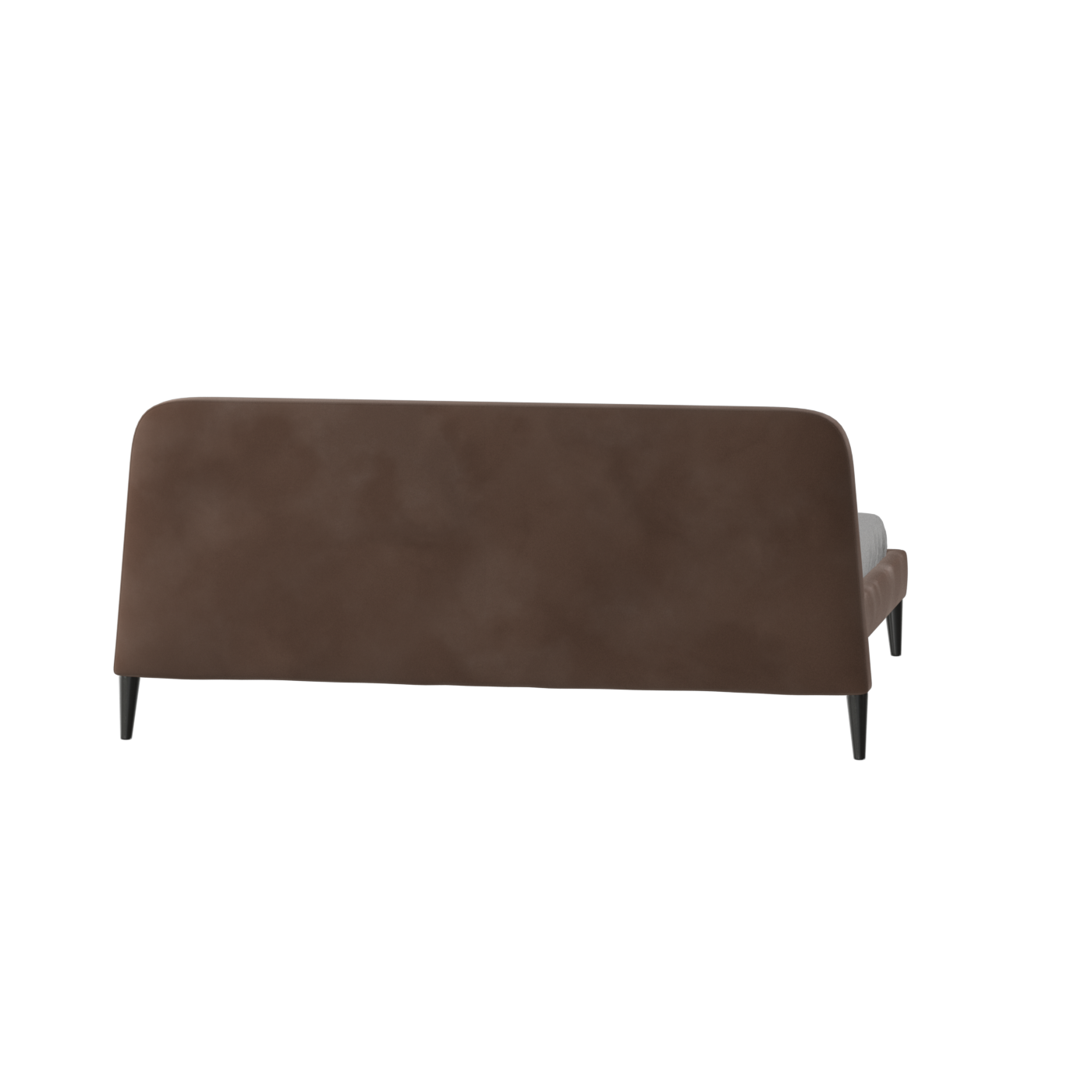 Lit double Selma avec capitonnage vertical profond