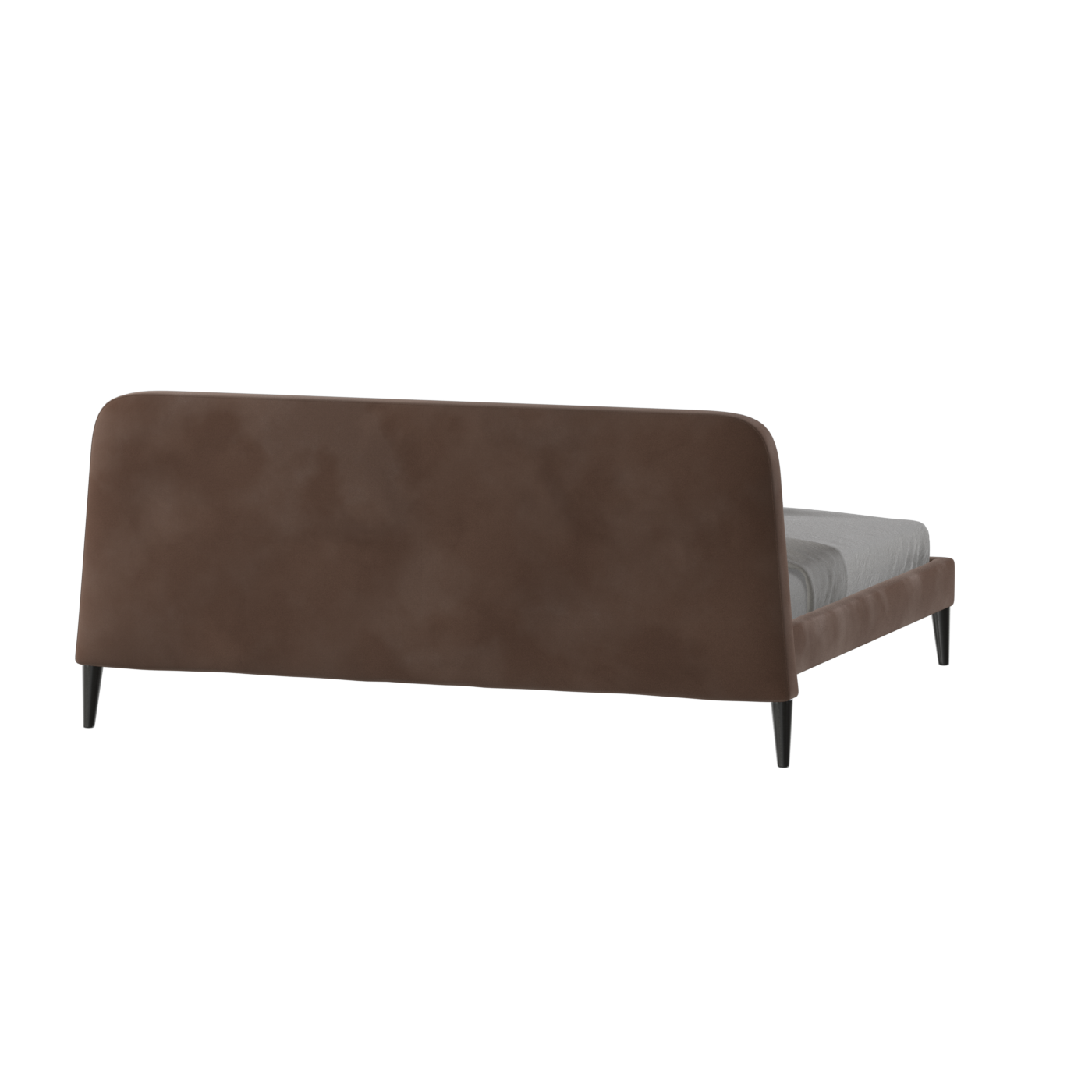 Lit double Selma avec capitonnage vertical profond