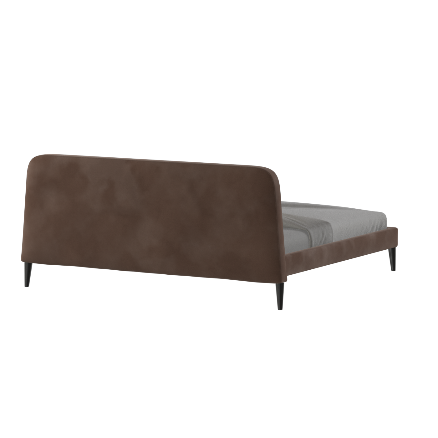 Lit double Selma avec capitonnage vertical profond