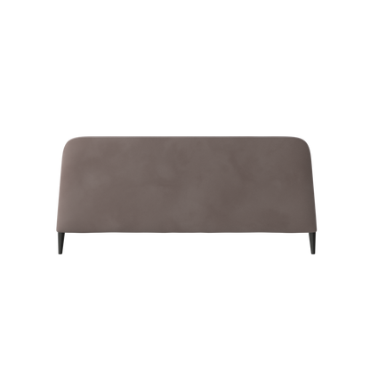 Lit double Selma avec capitonnage vertical profond
